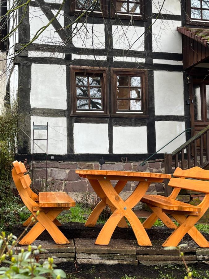 바트빌둔젠 Fachwerk In Bergfreiheit 아파트 외부 사진