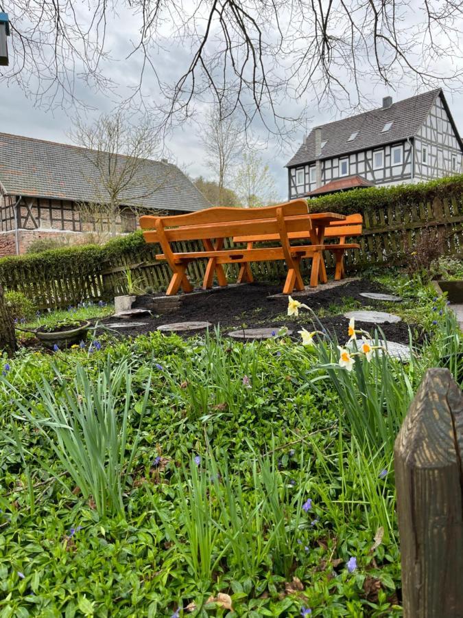 바트빌둔젠 Fachwerk In Bergfreiheit 아파트 외부 사진